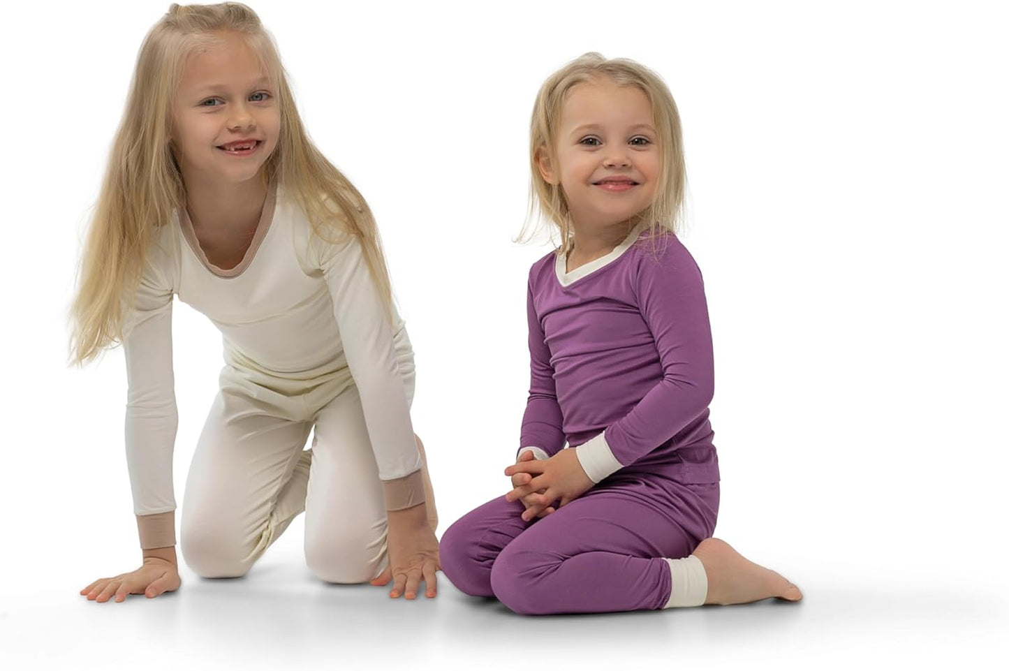 2-Piece Pajama for Kids and Toddlers - Toddler Pajamas - Boys and Girls Pajamas viscose made from Bamboo