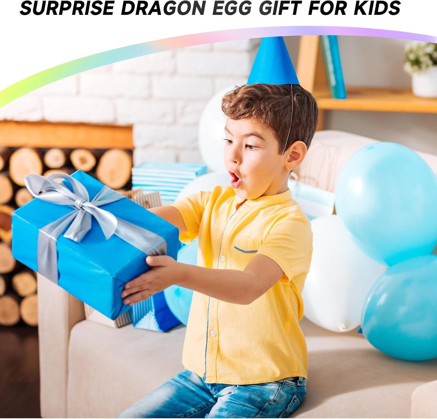 3D Printed Dragon Egg,Dragon Eggs with Dragon Inside,Crystal Dragon Fidget Toys,Full Articulated Dragon Dragon in Egg,Adults Fidget Toys for Autism ADHD (3 Colors Purple Orange Blue)