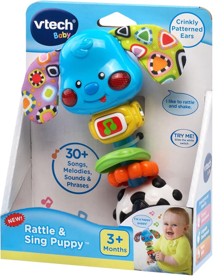 VTech Baby Rattle and Sing Puppy