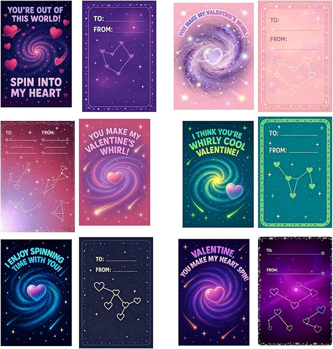 24pack Valentine's Day Transformable Robot Fidget Spinners with Card - Sensory Fidget Stress Relief Toys for Kids Adults, Cool Fingertip Gyros for ADHD Focus,Classroom Prizes Birthday Party Favors