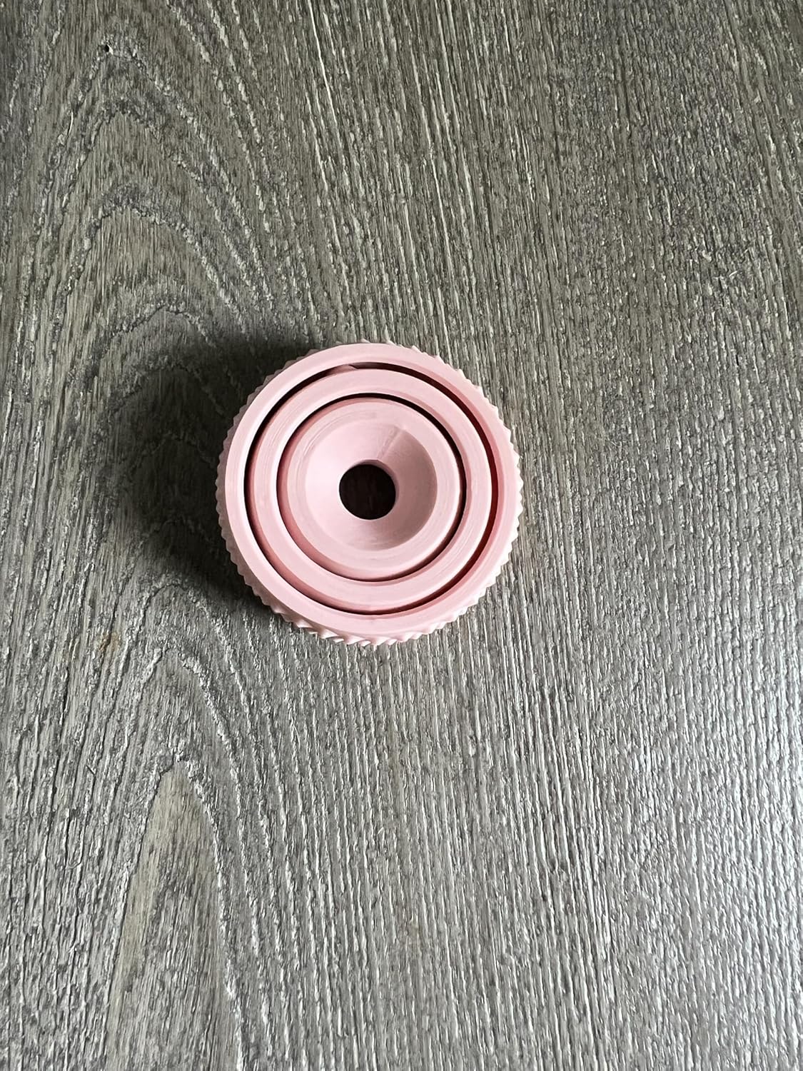 Gyro Spinner - 3D Printed Fidget Toy (Pink), Small