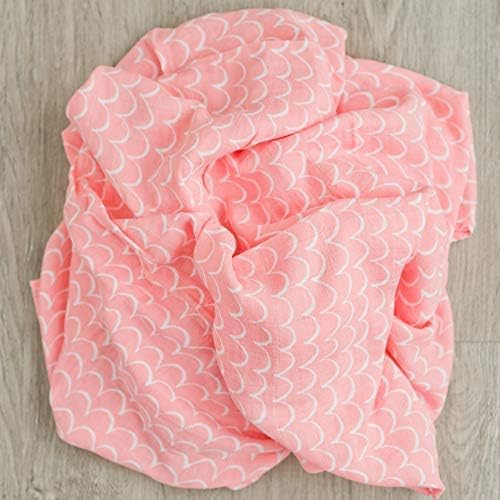 GRACED SOFT LUXURIES Premium Muslin Baby Swaddle Blankets 2 Pack | Large 47 x 47 inch | 100% Cotton Muslin Newborn Infant Swaddle Receiving Blanket Wrap (Summer Daisies)