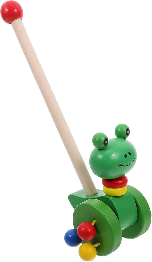 FAVOMOTO Walker Cartoon Animal Design Safe Push Walker for Boy Girl Learning to Walk Gift for Boys