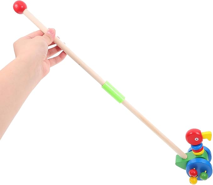 Uonlytech Push Walker with Cartoon Eagle Pattern Walking Aid for Safe Walker Gift for Shower and Birthday