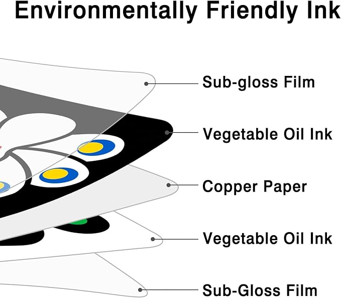 High Contrast Baby Flashcards, Black White Baby Cards with Red Yellow Blue Newborn Toys for Infants Visual Stimulation Brain Sensory Development 20 Pcs 40 Pages 5.7'' x 5.7''(3-6 Months)