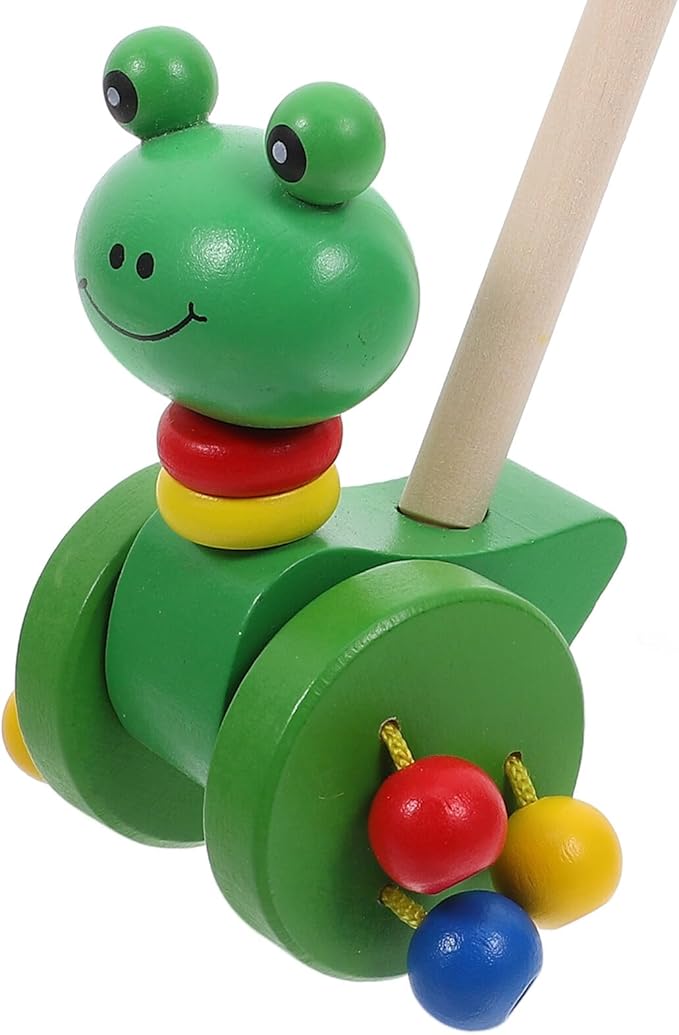 FAVOMOTO Walker Cartoon Animal Design Safe Push Walker for Boy Girl Learning to Walk Gift for Boys