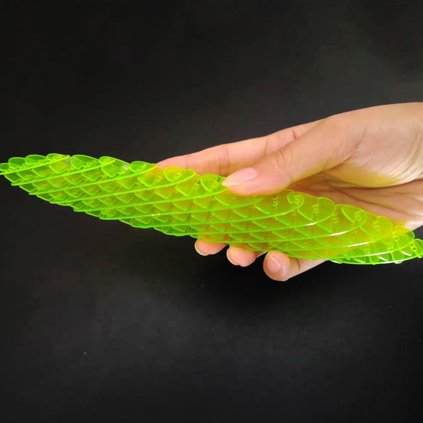 2P Fidget Worm Toy｜Sensory Slug Fidget Toy｜ Fidget Toy for Kids&Adults｜ Quiet EDC Resistance Fidget Toy ｜Funny Pocket Fidget Toy｜Sensory Stress Anxiety Relief Toys (Small)