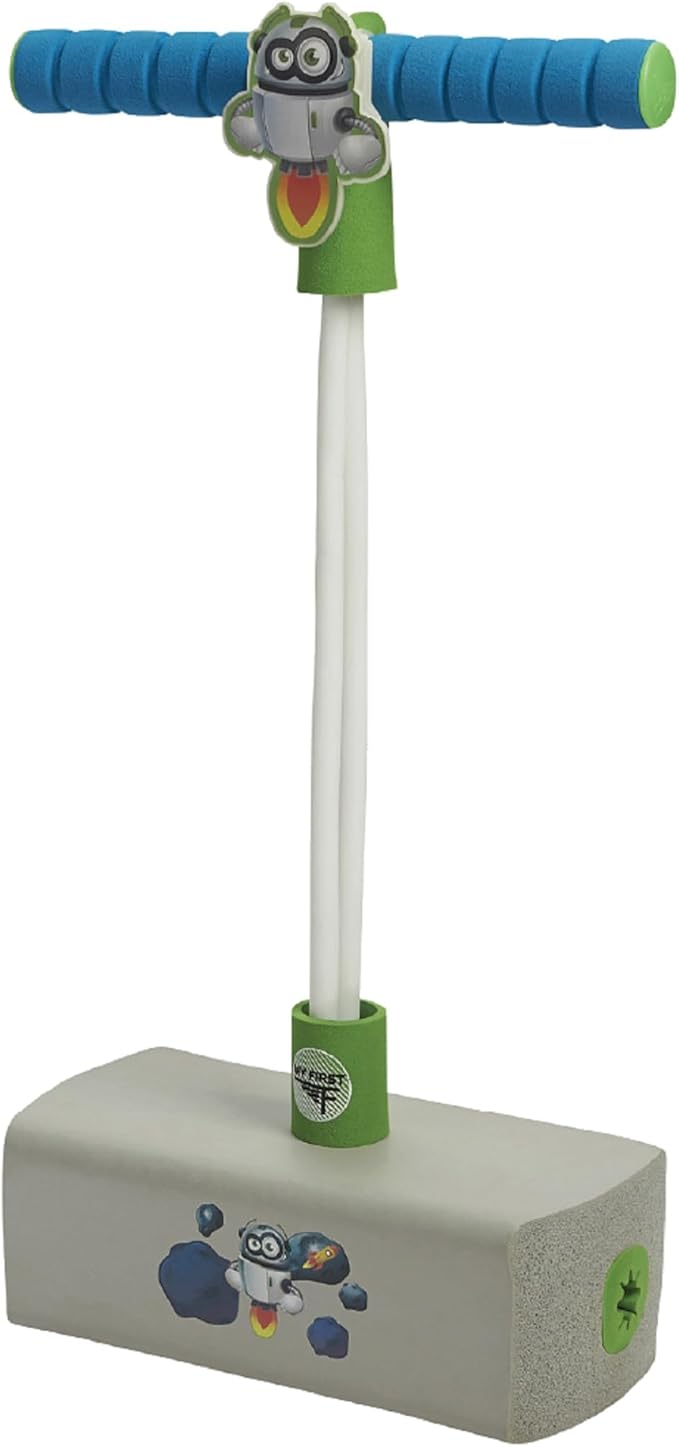Flybar My First Foam Pogo Jumper for Kids Fun and Safe Pogo Stick for Toddlers, Durable Foam and Bungee Jumper for Ages 3 and up, Supports up to 250lbs
