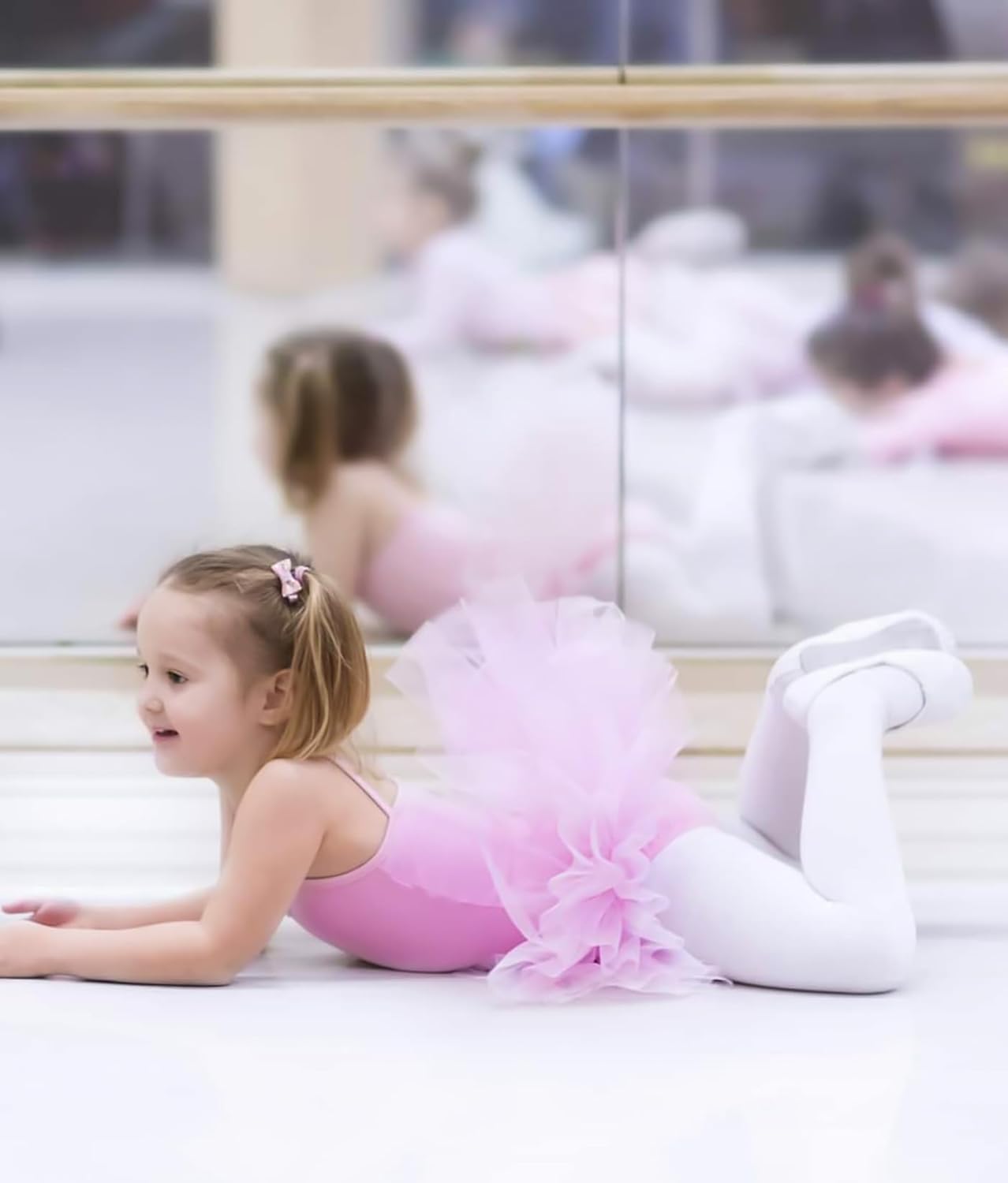 Girls Tights for Ballet Dance School Students Super Soft Stockings Leggings (Toddler/Kids)