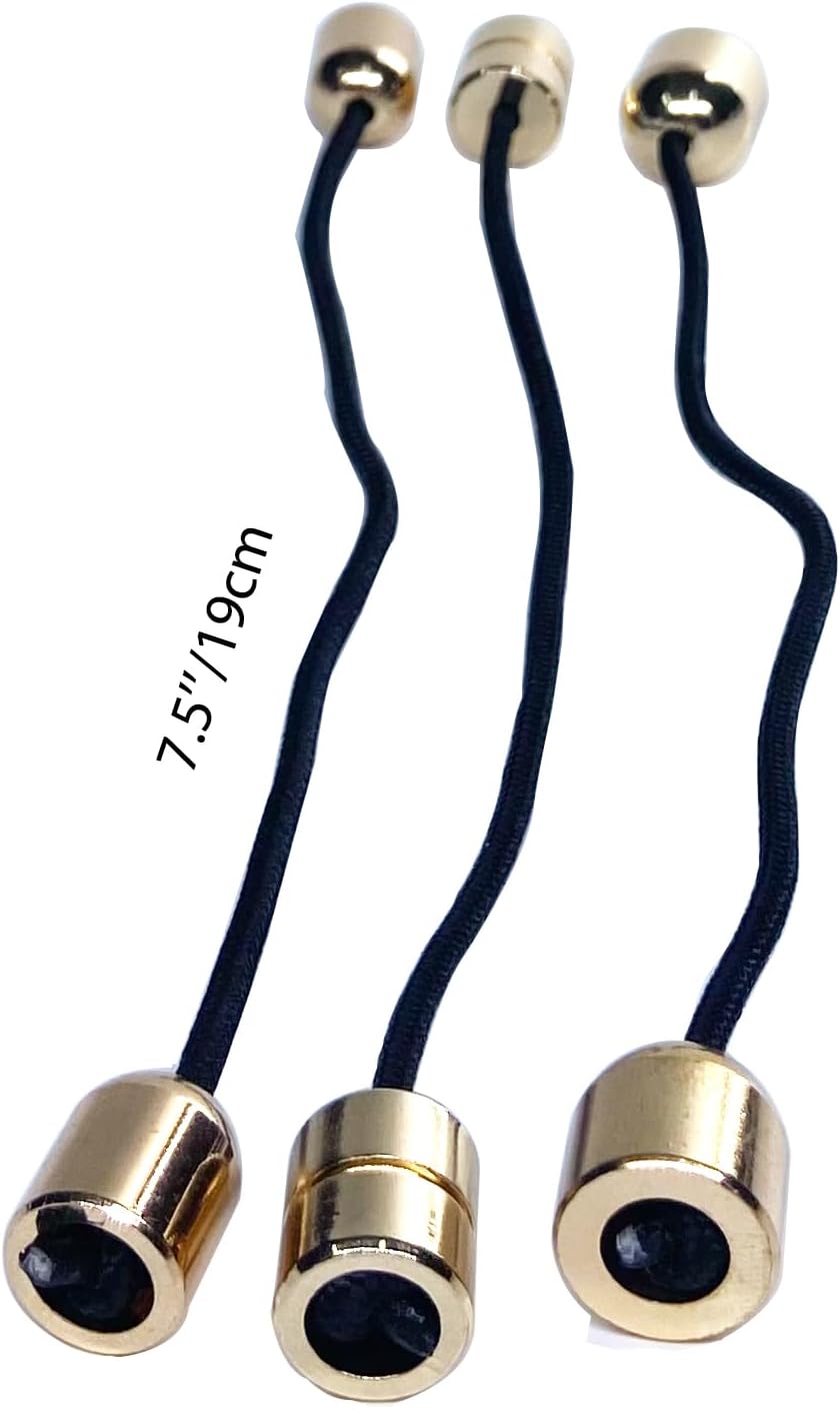 3 Pcs Fidget Beads Fidget Toy Copper Worry Fidget Beads Spin Bump EDC Novelty and Gag for Men Women Teens Skill Players (Bell)