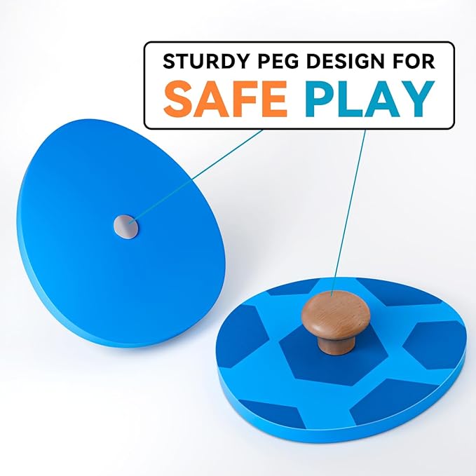 Wooden Puzzles for Toddlers 1-3, Montessori Toys for 1 2 Year Old Boy Christmas Birthday Gifts, Dinosaur Matching Eggs Peg Puzzles for Toddlers Age 2-4, Preschool Learning Activities for Girls