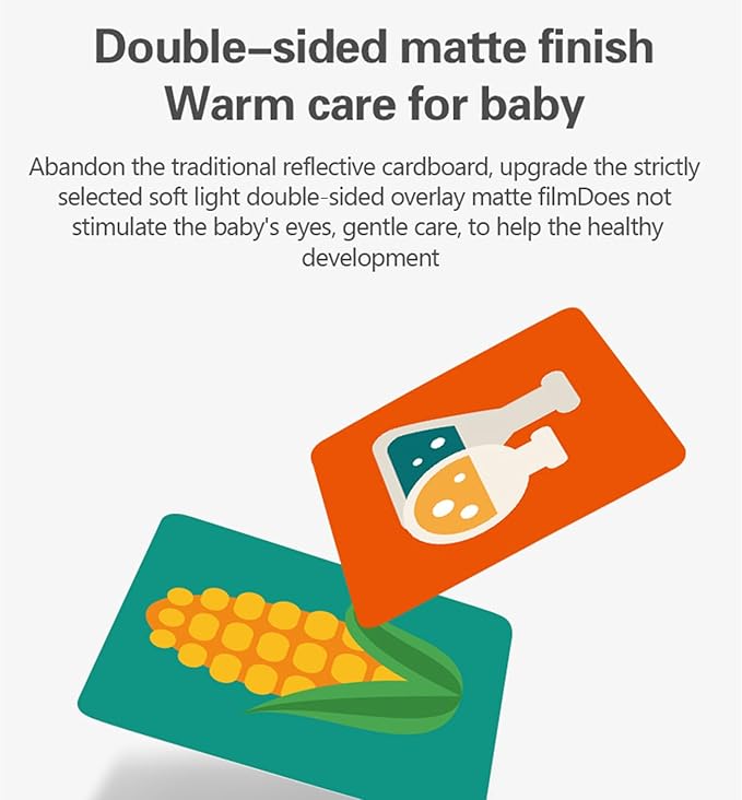 High Contrast Baby Flashcards, 96 Pcs Black White Colorful Visual Sensory Stimulation Learning Activity Card for Newborn Ages 0-3-6-12 Months, Brain Developmental Infant Toys Montessori Gift