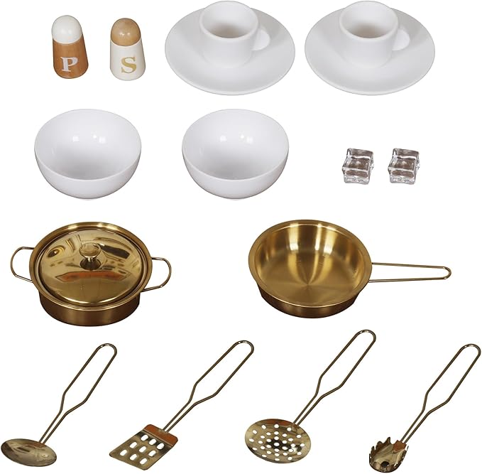 Wooden Play Kitchen with Light & Sound, Toy Sink and Water Dispenser with Runing Water, Large Toddler Kitchen Playset with Washing Machine,Premium Gifts for 3+Years Boys Grils Kids