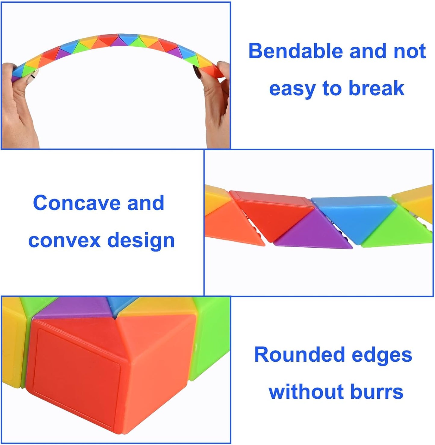 GOLDGE 24 Pack Mini Cube Puzzle Fidget Toys - Bulk Party Favors & Goodie Bag Stuffers for Kids, Travel Toys for Ages 4-8, Treasure Box Toys for Classroom, Birthday & Back to School Gifts