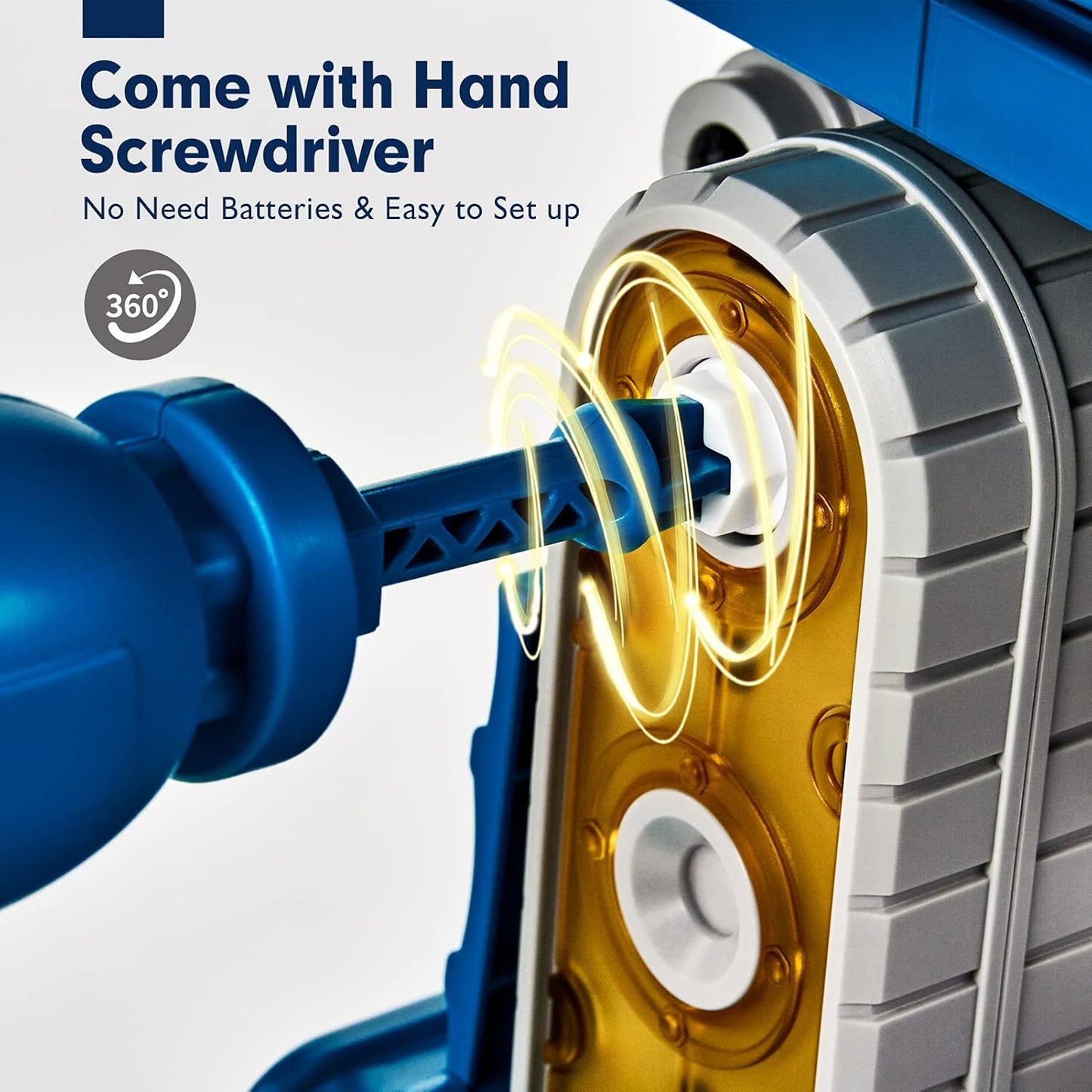 hahaland 5 Year Old Boy Birthday Gift - STEM Toys for Ages 5-7, Toy for 5 6 Year Old Boy, 5 in 1 Building Take Apart Trucks Transform to Robot, Boys Toys Stocking Stuffers for Kids Christmas Ages 5-8