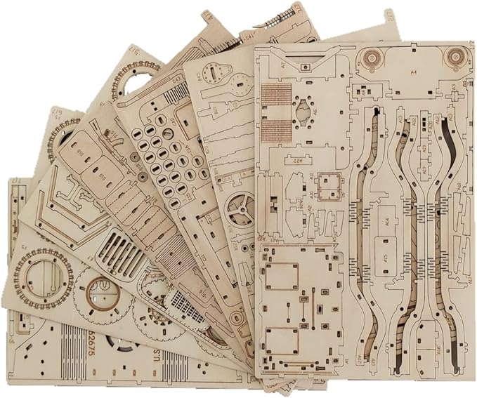 3D Wooden Puzzle - Wood Crafts Mechanical Off-Road Vehicle Building Model Kits - Wooden STEM DIY Brain Teaser Puzzle - Off-Road Vehicle 3D Puzzle Birthday Gifts Christmas