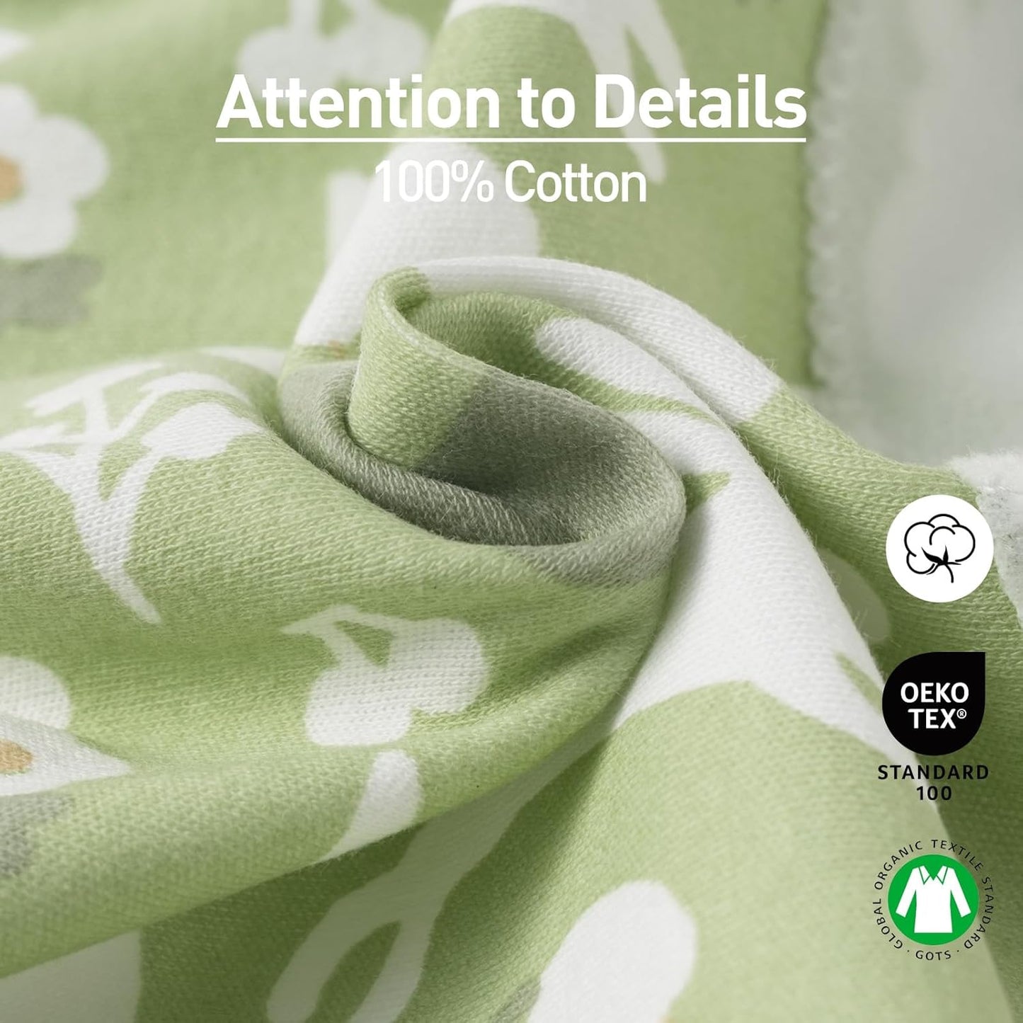 GLLQUEN BABY Swaddle Blanket Sleep Sacks for Newborn - Baby Swaddles 0-3 Months, 3-Pack Newborn Swaddling Sack, Cute Rabbit,Swaddle Wrap, Baby Essentials, Registry & Gift (Small/Medium)