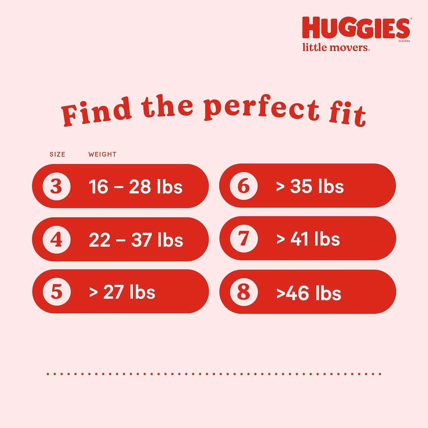 Huggies Size 3 Diapers, Little Movers Baby Diapers, Size 3 (16-28 lbs), 168 Count (6 Packs of 28), Packaging May Vary