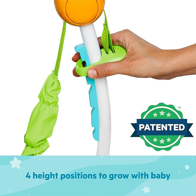 Bright Starts Disney Baby Finding Nemo Sea of Activities Baby Activity Center Jumper with Interactive Toys, Lights, Songs & Sounds, 6-12 Months (Blue)