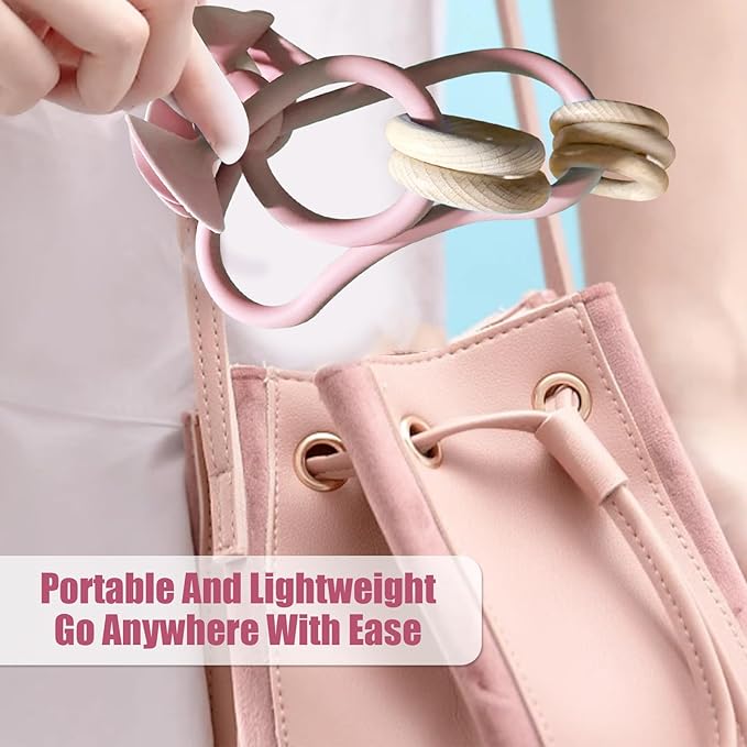 High Chair Toys with Suction Cups for Infant Toddlers,Food Grade Silicone Teething Toy for Kids 6 9 12 18 M+,Interactive Toys for 1 Year Old，Perfect for Travel and Restaurant（Pink）