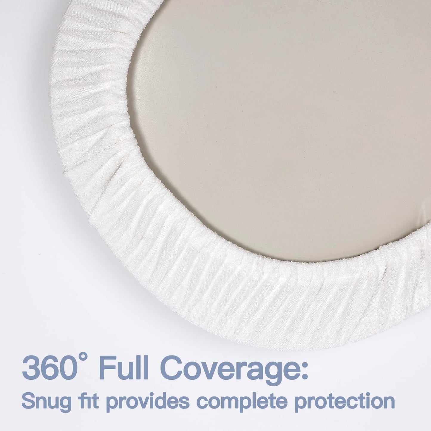 2-Pack Waterproof Changing Pad Covers-Soft Baby Nursery Diaper Changing Pad Sheets,Contour Changing Pads Liners,Change Pad Cover,Ultra-Soft & Breathable,Fits Skip Hop,Keekaroo Peanut,Machine Washable