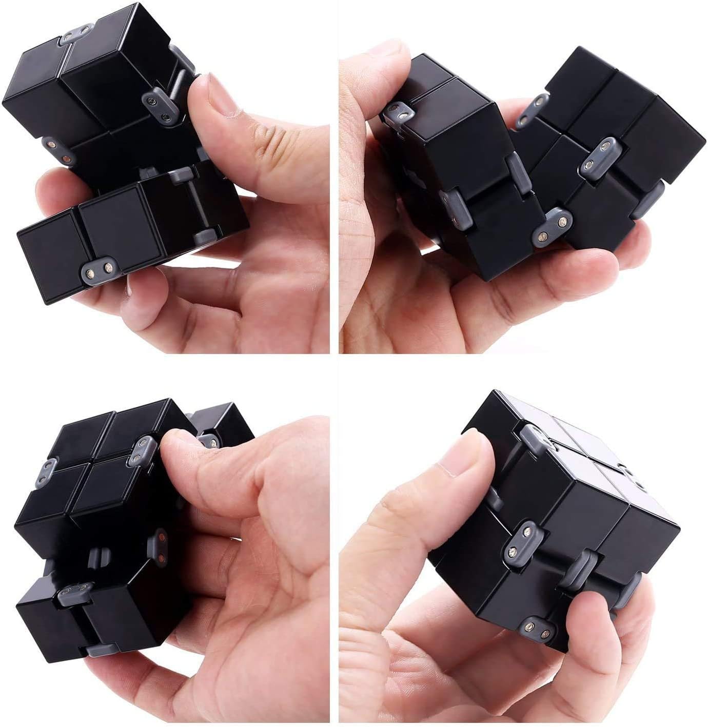 Handheld Mini Fidget Toy Set Fidget,Infinity Cube,Fidget Cube,Glow in The Dark Fidget Spinner Stress and Anxiety Relief Stuffer Gift for Teen Kids Adults with
