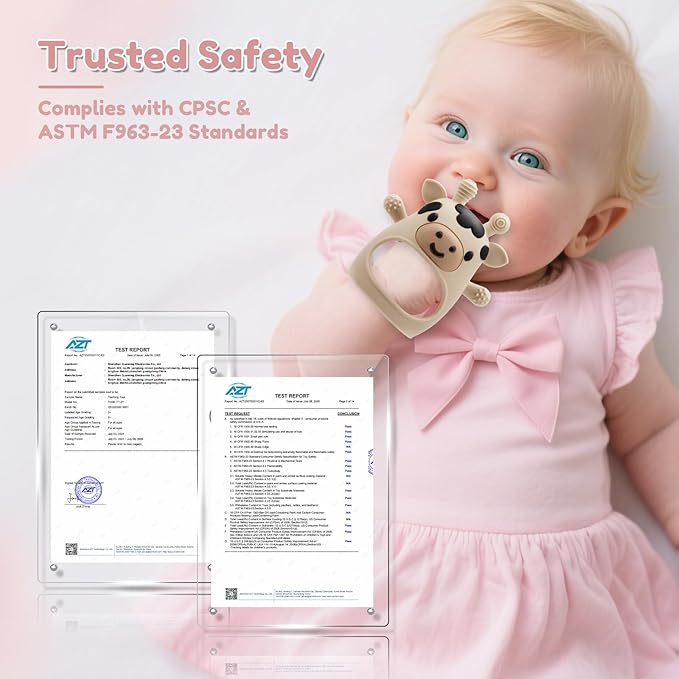 2 Pack Baby Teething Toys 0-6 6-12 Months, Adjustable Anti Dropping Wrist Teething Mittens, Food Grade Silicone Baby Chew Toys for Sucking Needs Teether for Newborns Infants Teething Relief