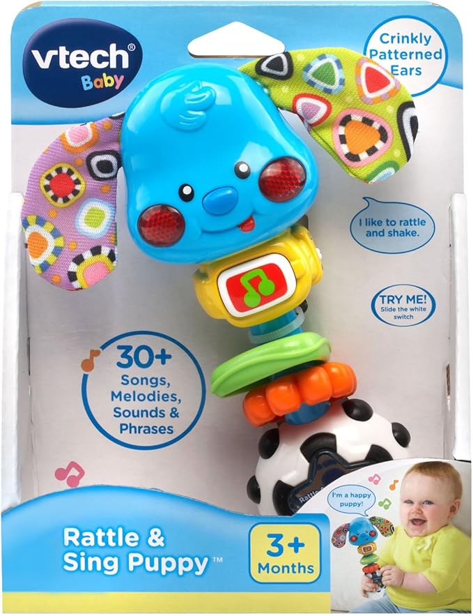 VTech Baby Rattle and Sing Puppy