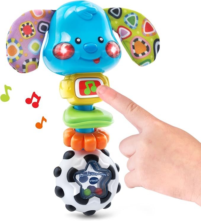 VTech Baby Rattle and Sing Puppy (Frustration Free Packaging)
