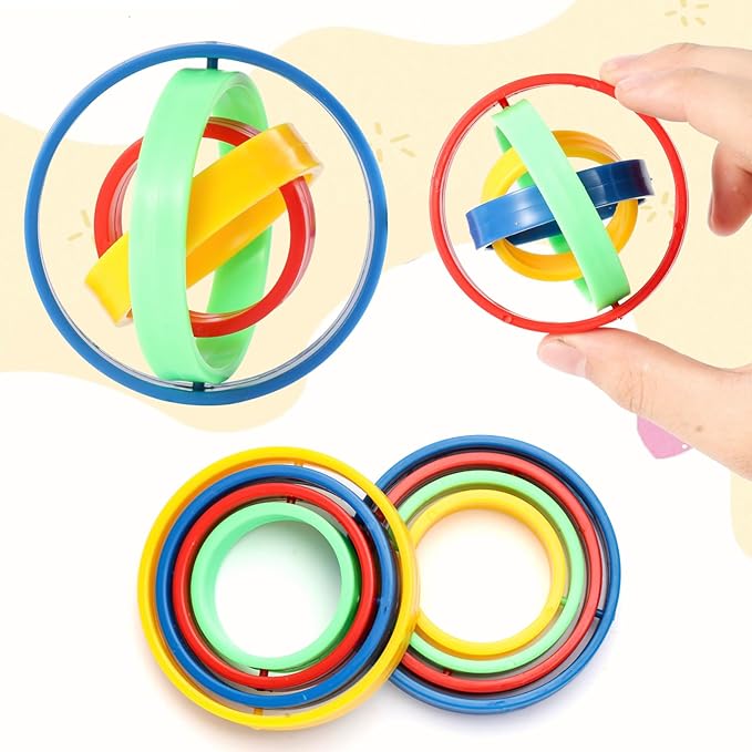 10Pcs Fidget Spinners Toys for Kids Adult, Fidget Toys Bulk for Party Favors Goodie Bag Stuffers, Sensory Anxiety Toys Stress Relief for Treasure Box Classroom Prizes Pinata Stuffers