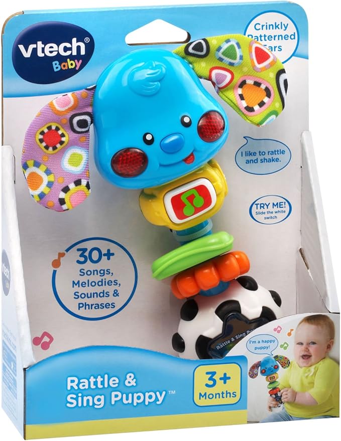 VTech Baby Rattle and Sing Puppy