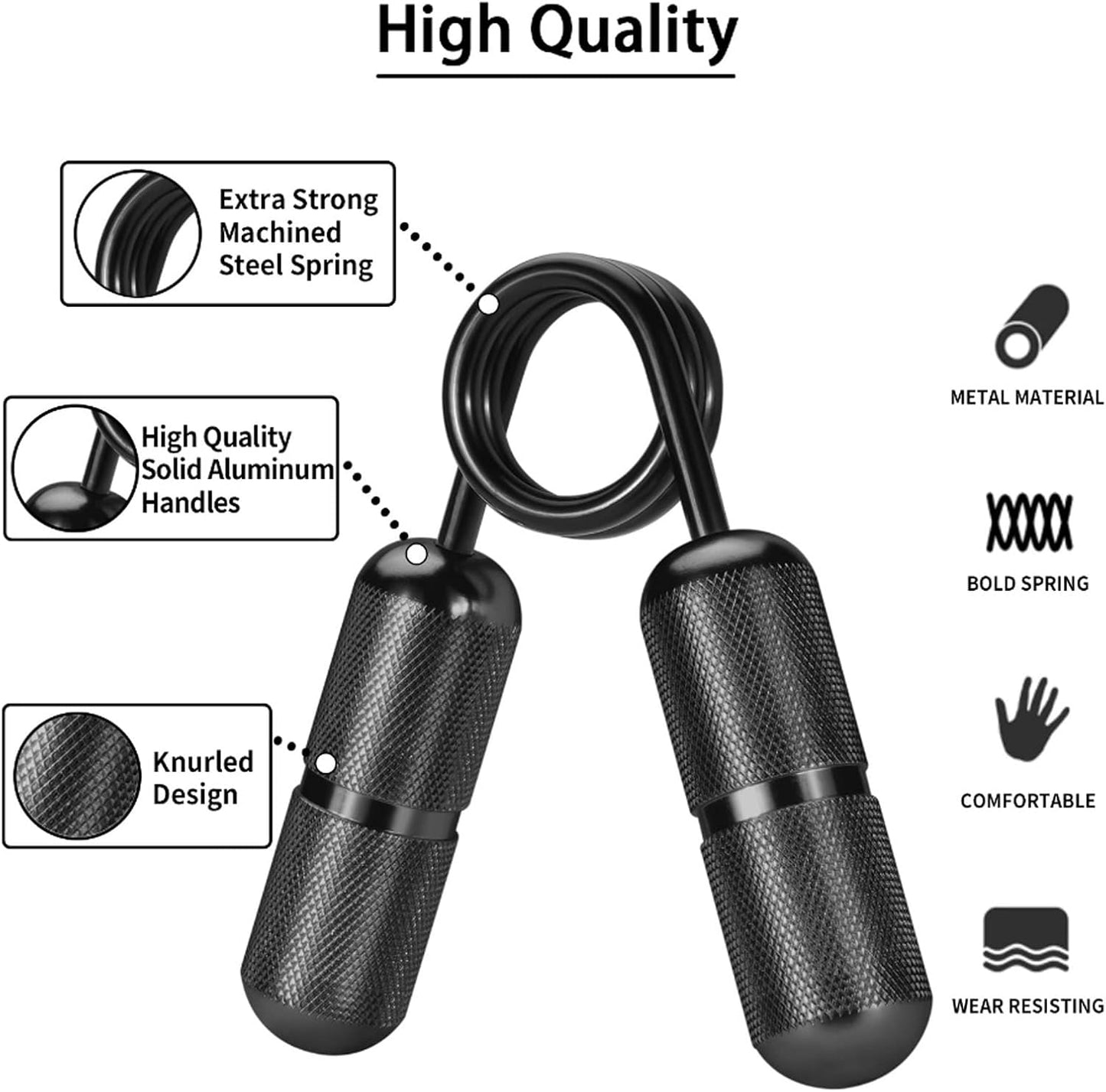 Handheld Metal Fidget Toys, Help Relieve Stress Anxiety, Mini Finger Grip Strengthener, Hand Wrist Grip Strength Trainer, Relief Muscle Stiffness Rehabilitation Trainer