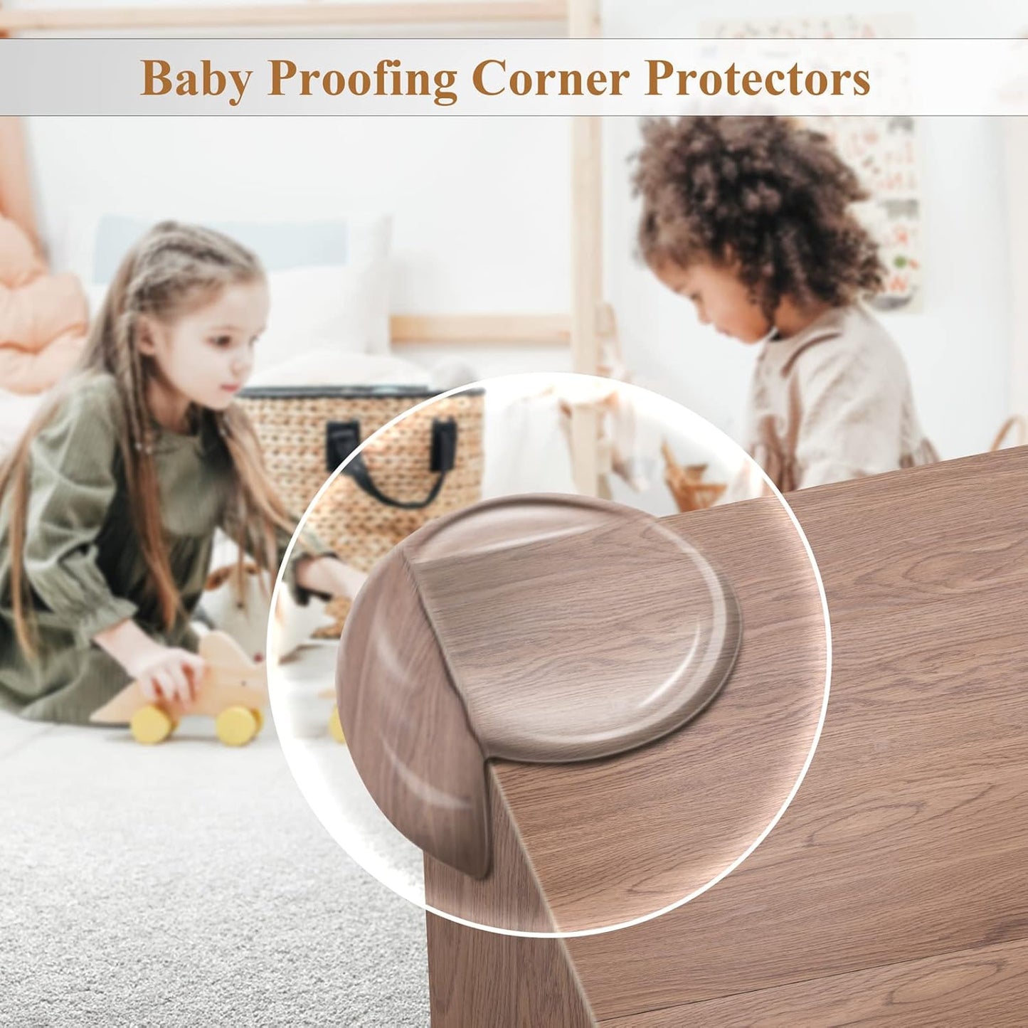 14 Pack Corner Protectors, Corner Guards Baby Proofing Corner Protectors Bumper Clear Corner Covers Cushion for Table Desk Fireplace Against Sharp Corner