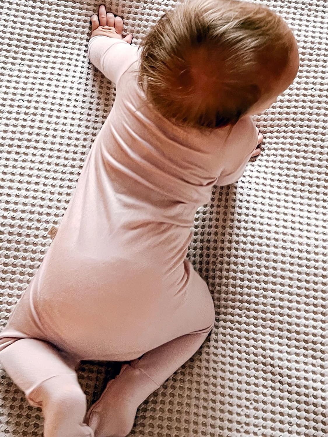 GUNAMUNA Unisex Baby Toddler Ultra-Soft Convertible Pajama, Footie or Romper Sleeper with Diaper Zipper, Newborn to 24 Months