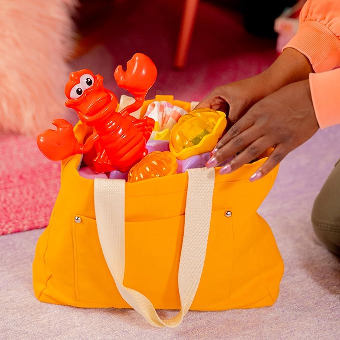 Bright Starts Disney The Little Mermaid Sea of Activities Baby Activity Jumper with Interactive Toys, Lights & Music with Disney Princess Ariel, 6-12 Months (Blue)