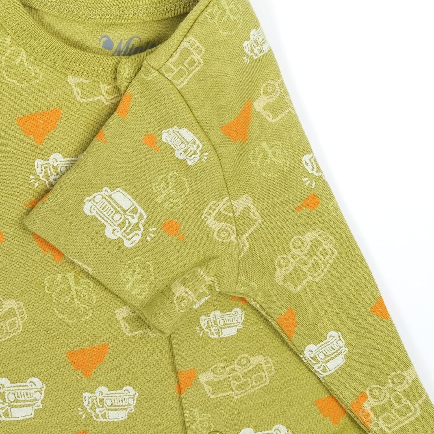 3-Pack 100% Cotton Baby Boy Rompers,0-24Months Short Sleeve Toddler Romper,Breathable Spring/Summer Clothes