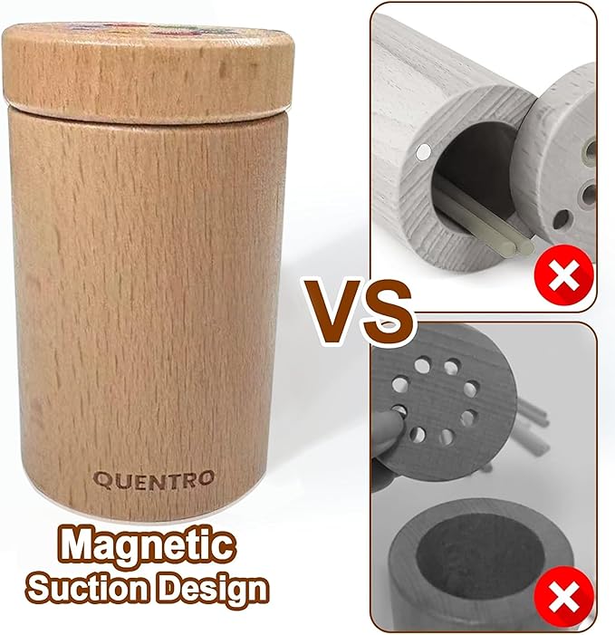 QUENTRO Montessori Toys for 3 Year Old, Wooden Learning Color Sorting Toys for Toddlers, Educational Fine Motor Developmental Sensory Matching Games, 36 Months Up Old Baby Boys Girls Xmas Gifts