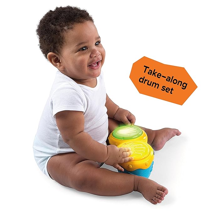 Baby Einstein Neighborhood Symphony Activity Baby Jumper Activity Center, Infant Entertainer with Lights and Melodies, Age 6 Months +, Max Weight 25 lbs., Unisex