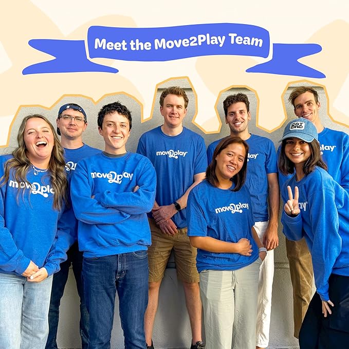 Move2Play, Feed The Fish | 30+ Fin-Tastic Songs & Phrases | Baby & Toddler Musical Toy | First Birthday Present for 1+ Year Old | Ages 6-24 Months | Boy & Girl Ball Drop Toy