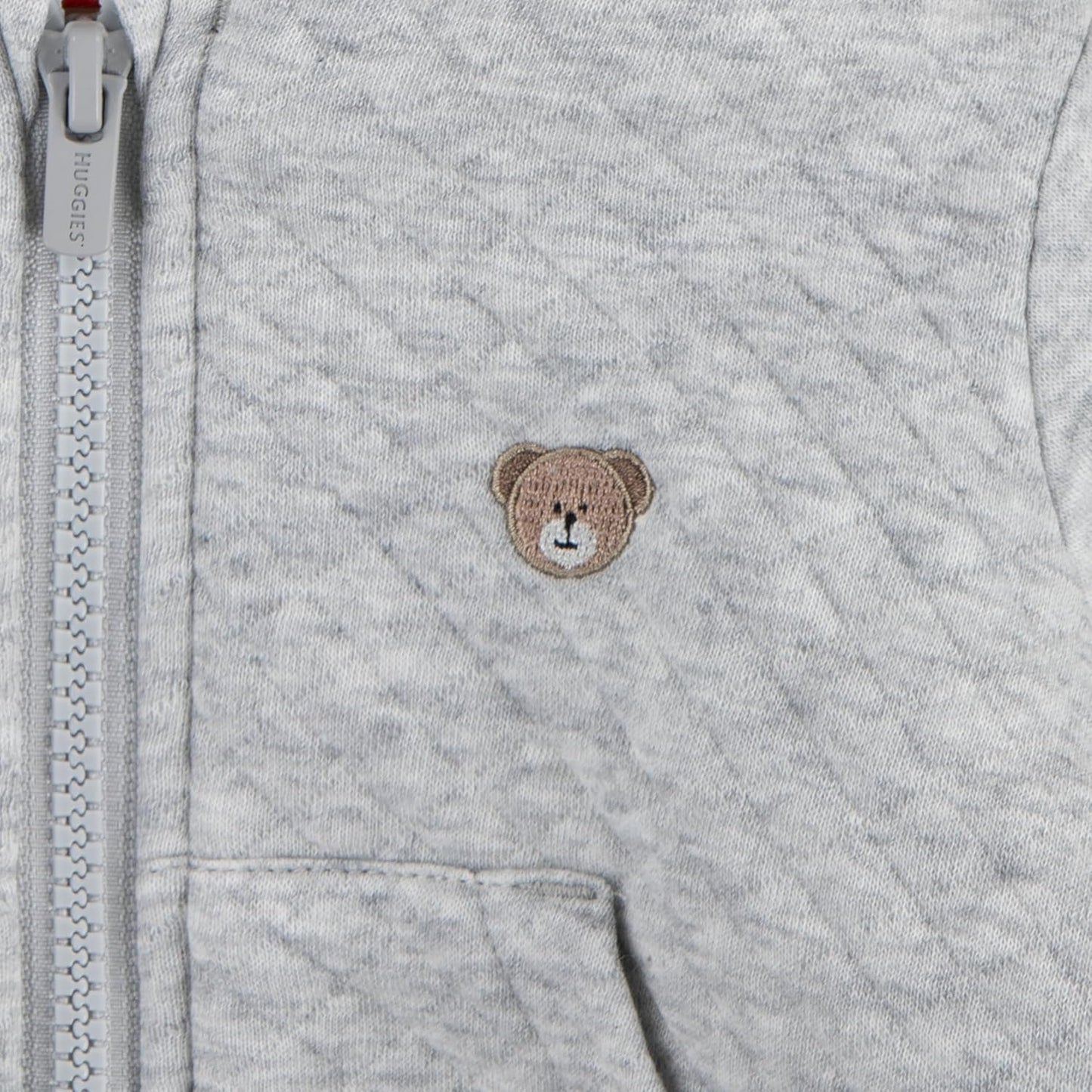 Huggies Baby Fleece Lined Zip Up Hooded Jacket