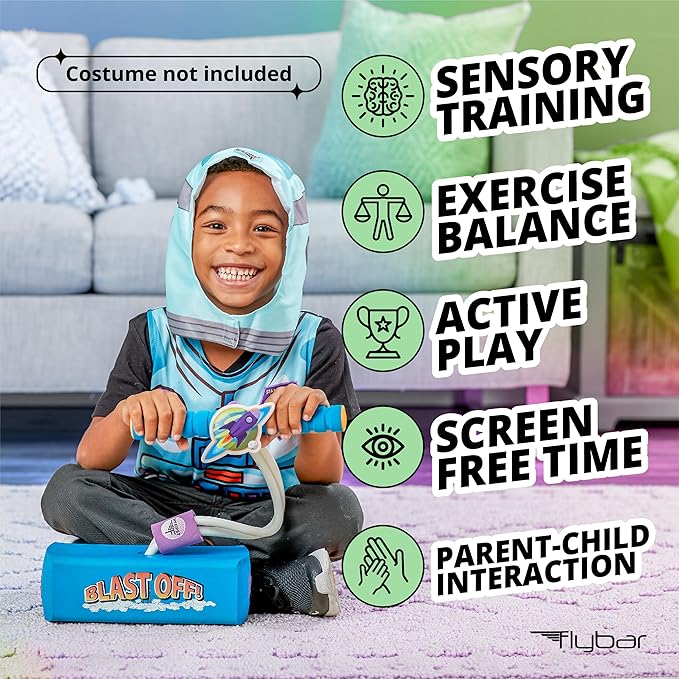 Flybar My First Foam Pogo Jumper for Kids Fun and Safe Pogo Stick for Toddlers, Durable Foam and Bungee Jumper for Ages 3 and up, Supports up to 250lbs